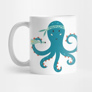 Octopus Pirate Mug